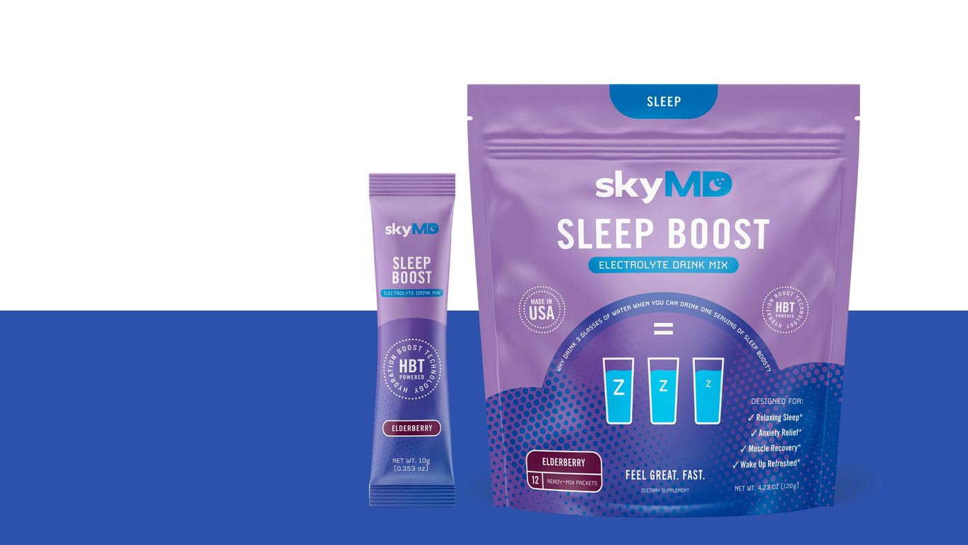 skyMD sleep boost electrolyte drink mix
